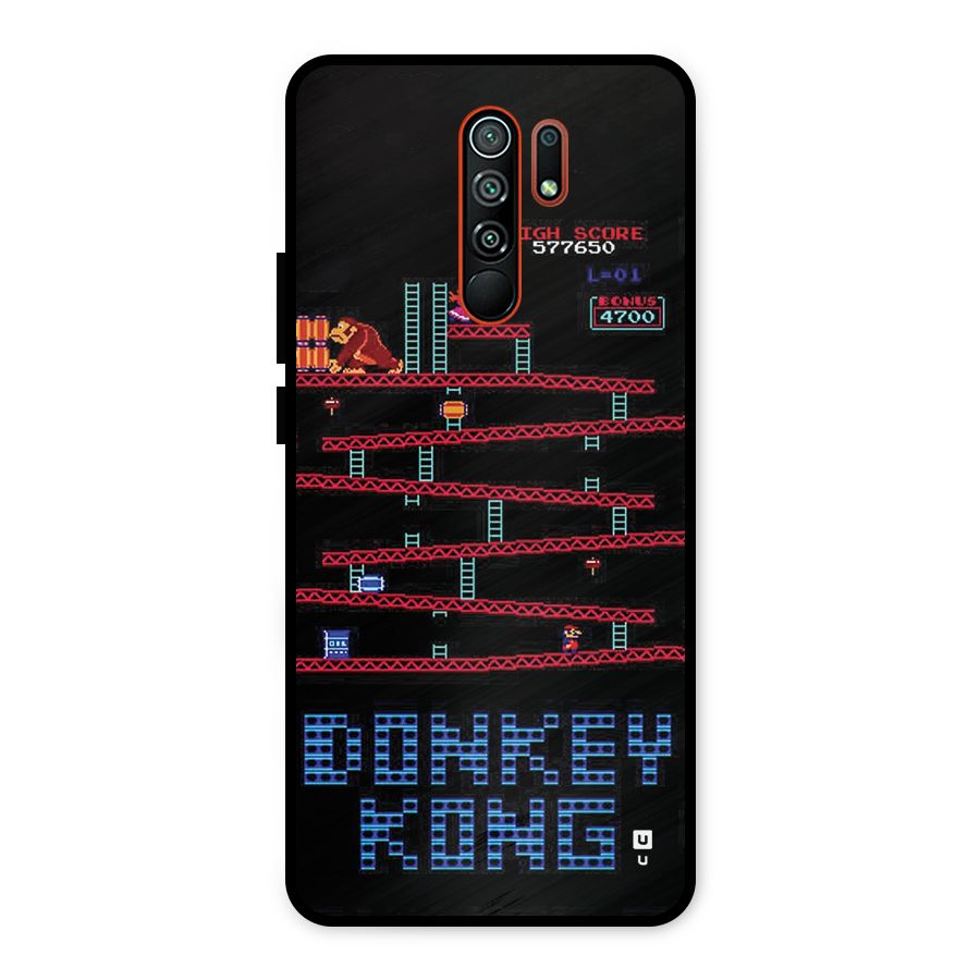 Classic Gorilla Game Metal Back Case for Redmi 9 Prime