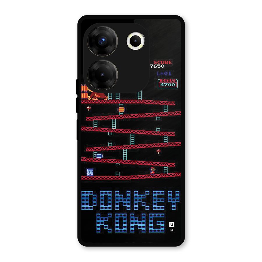 Classic Gorilla Game Metal Back Case for Tecno Camon 20
