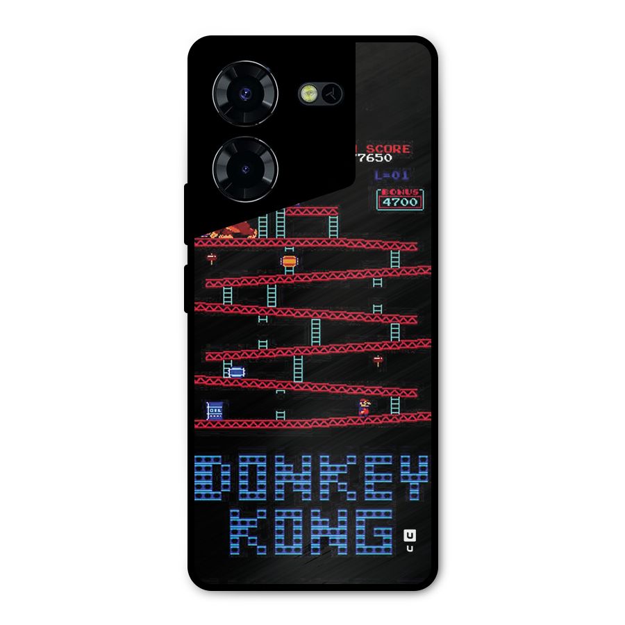 Classic Gorilla Game Metal Back Case for Tecno Pova 5 Pro 5G
