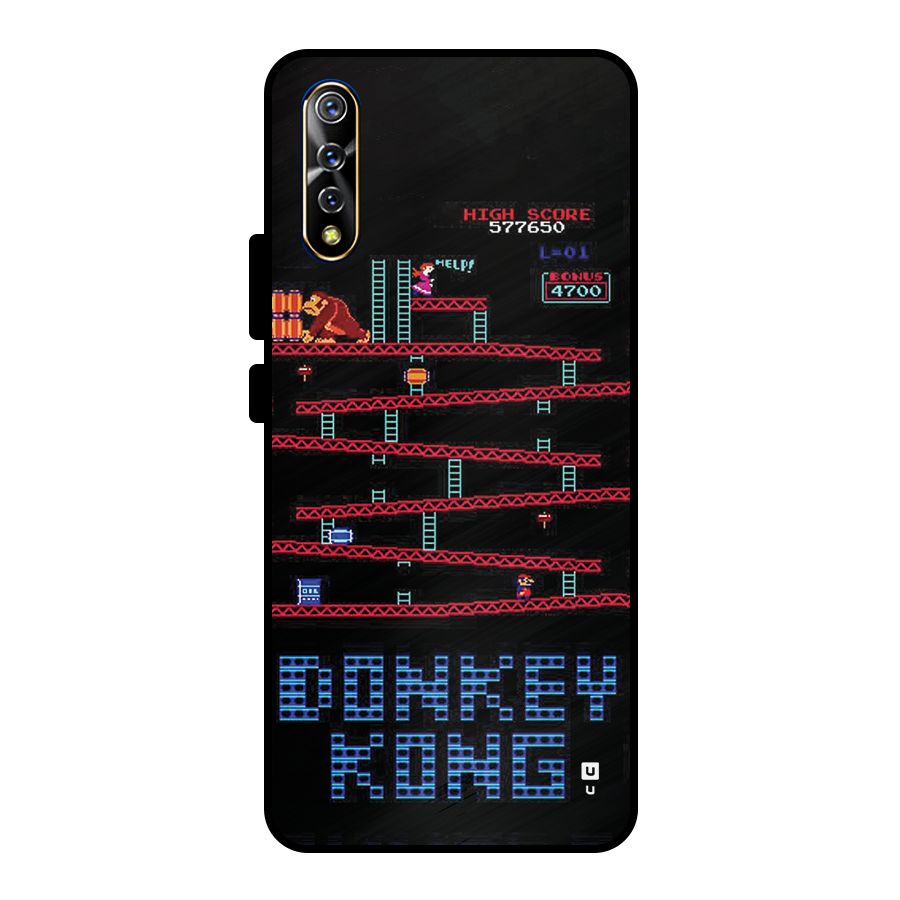 Classic Gorilla Game Metal Back Case for Vivo S1