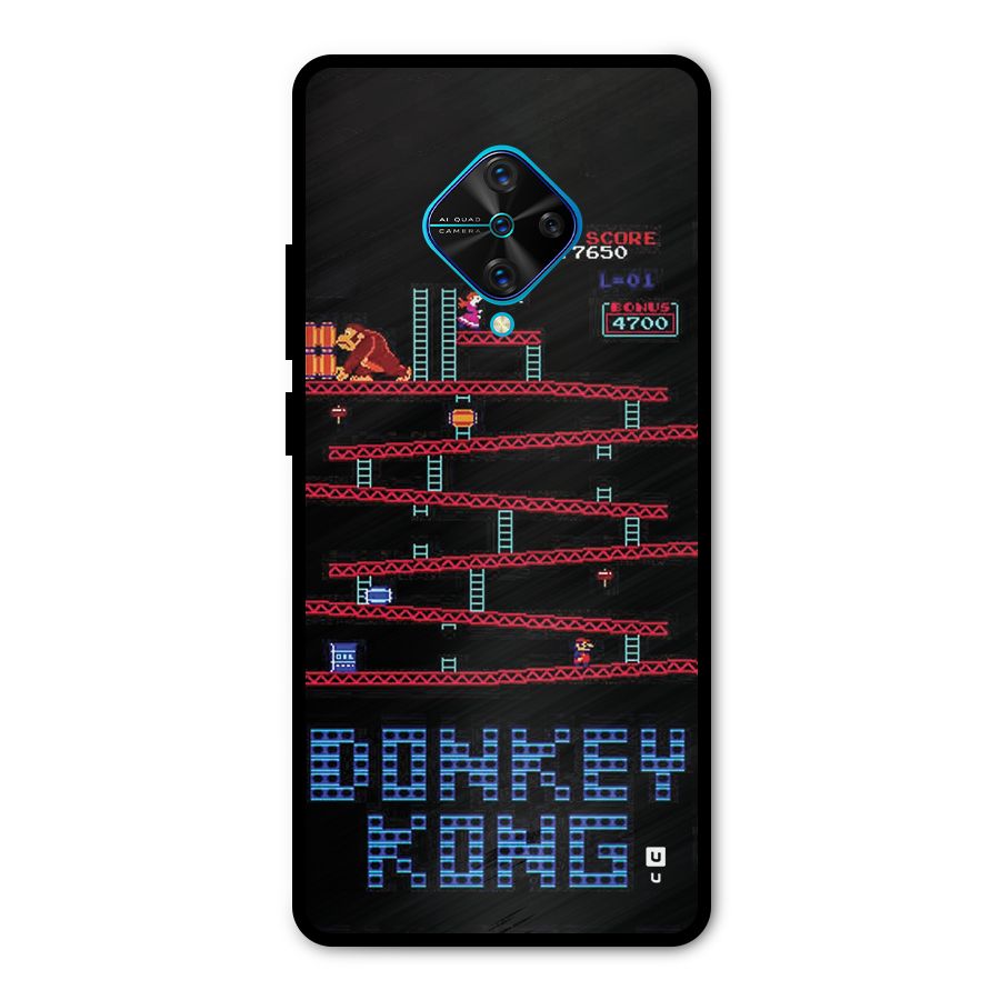 Classic Gorilla Game Metal Back Case for Vivo S1 Pro