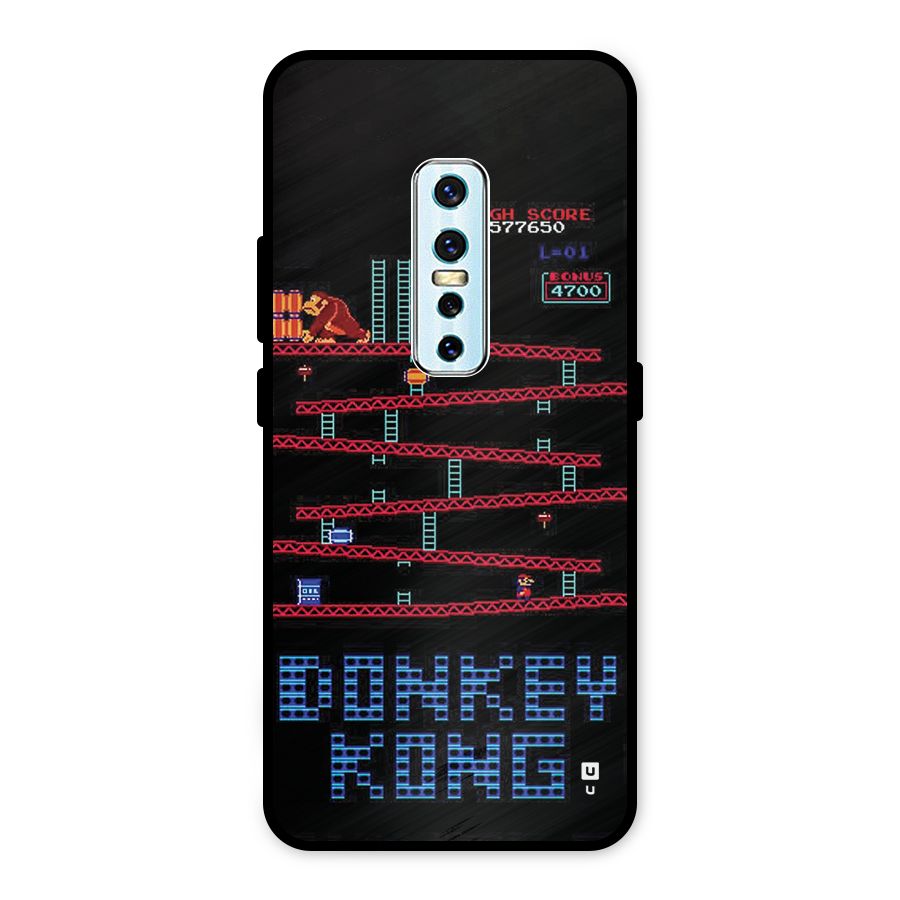 Classic Gorilla Game Metal Back Case for Vivo V17 Pro