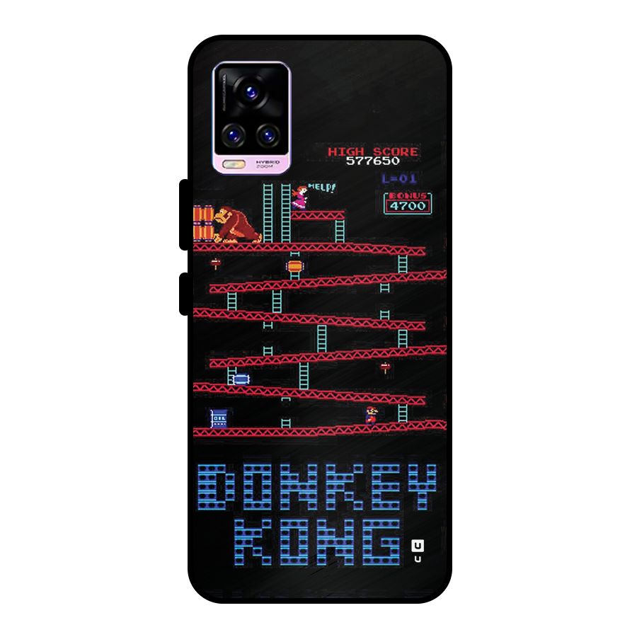 Classic Gorilla Game Metal Back Case for Vivo V20 Pro