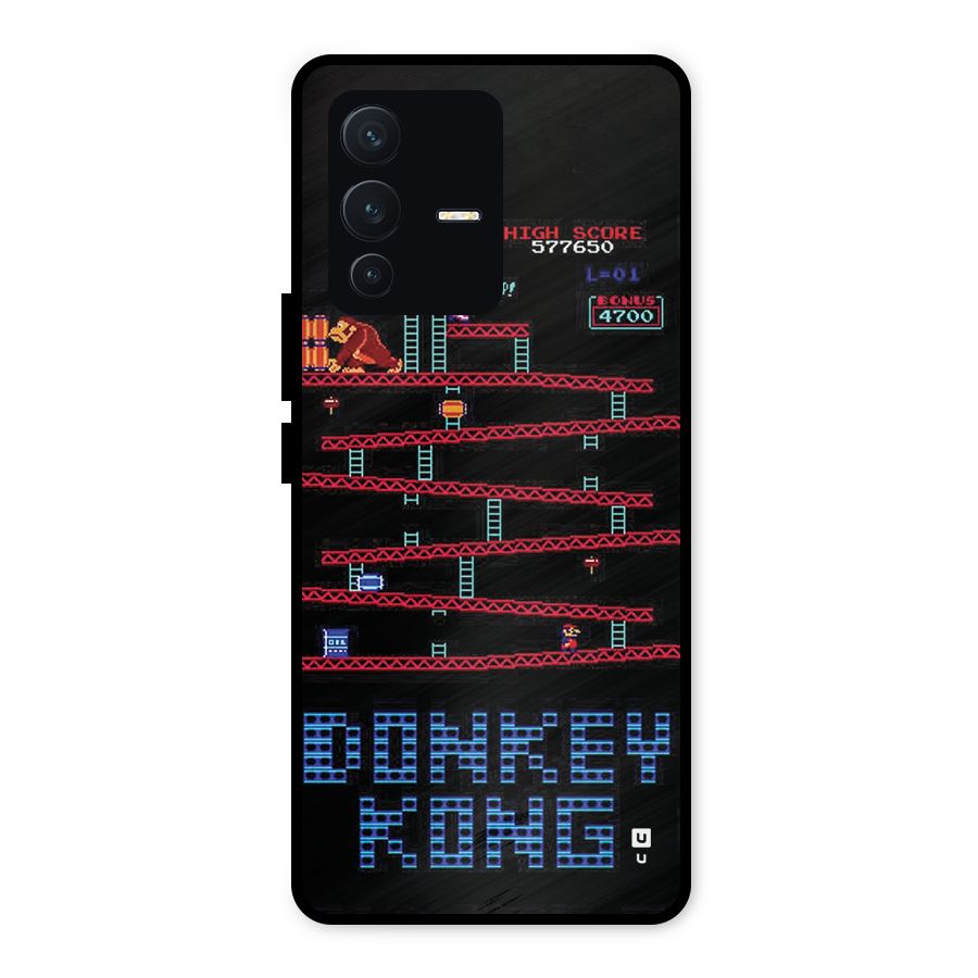 Classic Gorilla Game Metal Back Case for Vivo V23 5G