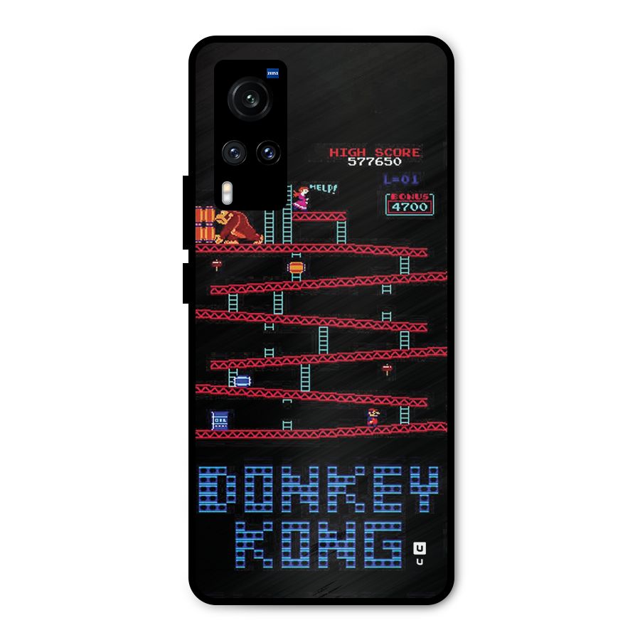 Classic Gorilla Game Metal Back Case for Vivo X60