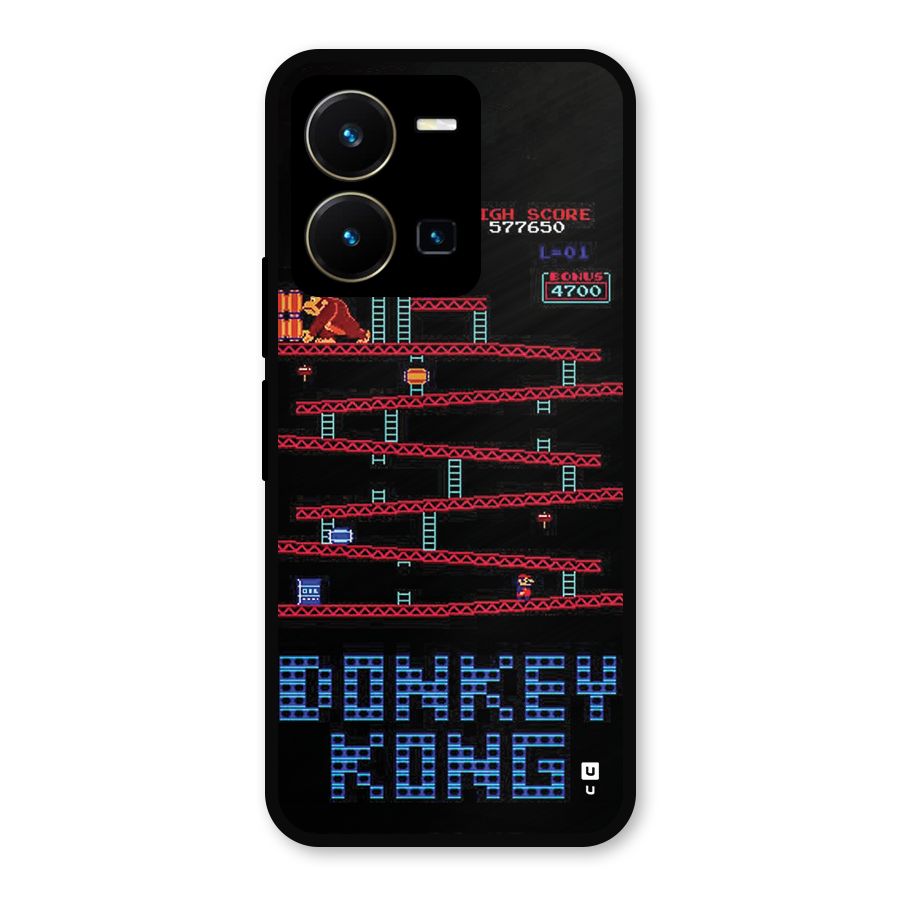 Classic Gorilla Game Metal Back Case for Vivo Y35