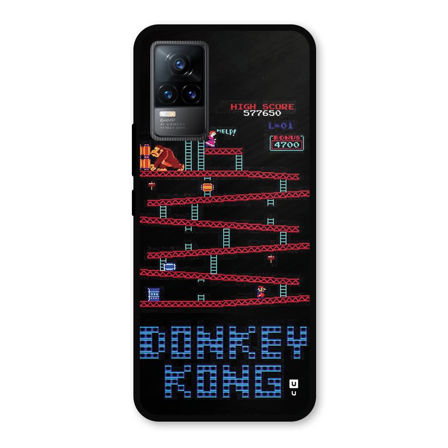 Classic Gorilla Game Metal Back Case for Vivo Y73