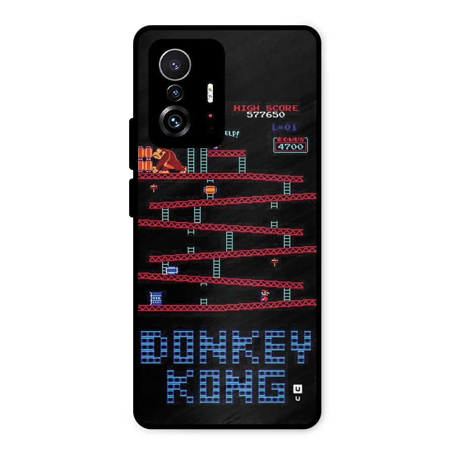 Classic Gorilla Game Metal Back Case for Xiaomi 11T Pro
