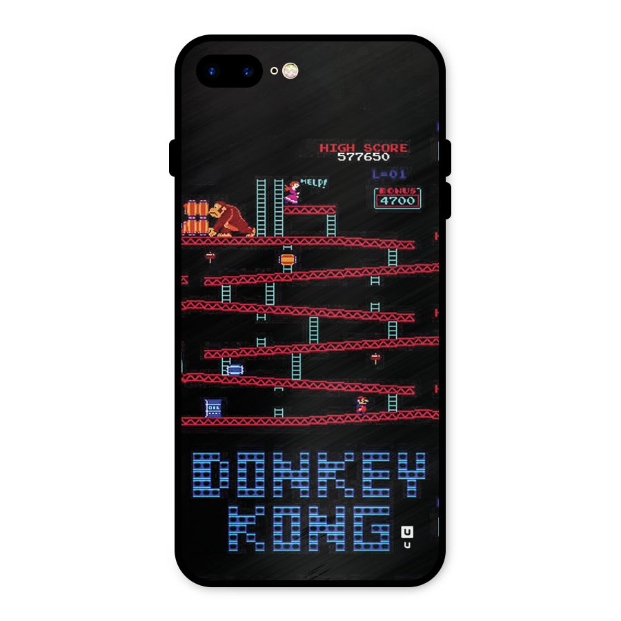 Classic Gorilla Game Metal Back Case for iPhone 7 Plus