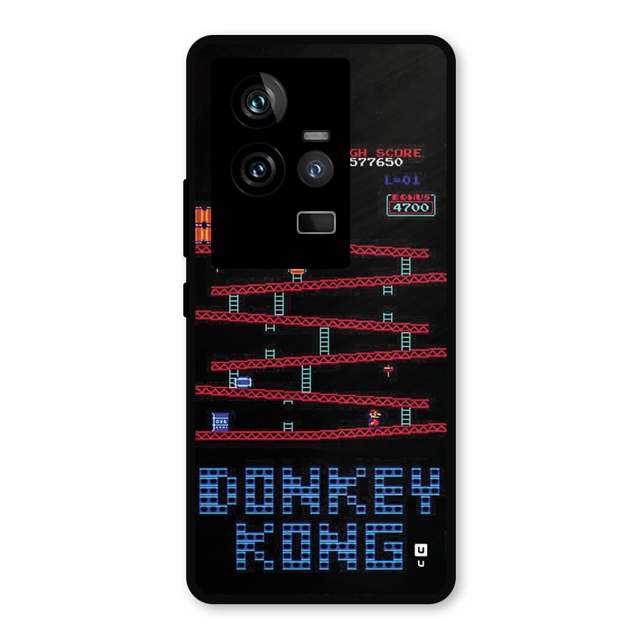 Classic Gorilla Game Metal Back Case for iQOO 11 5G