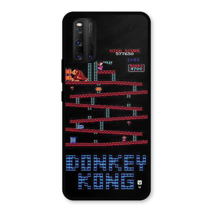 Classic Gorilla Game Metal Back Case for iQOO 3