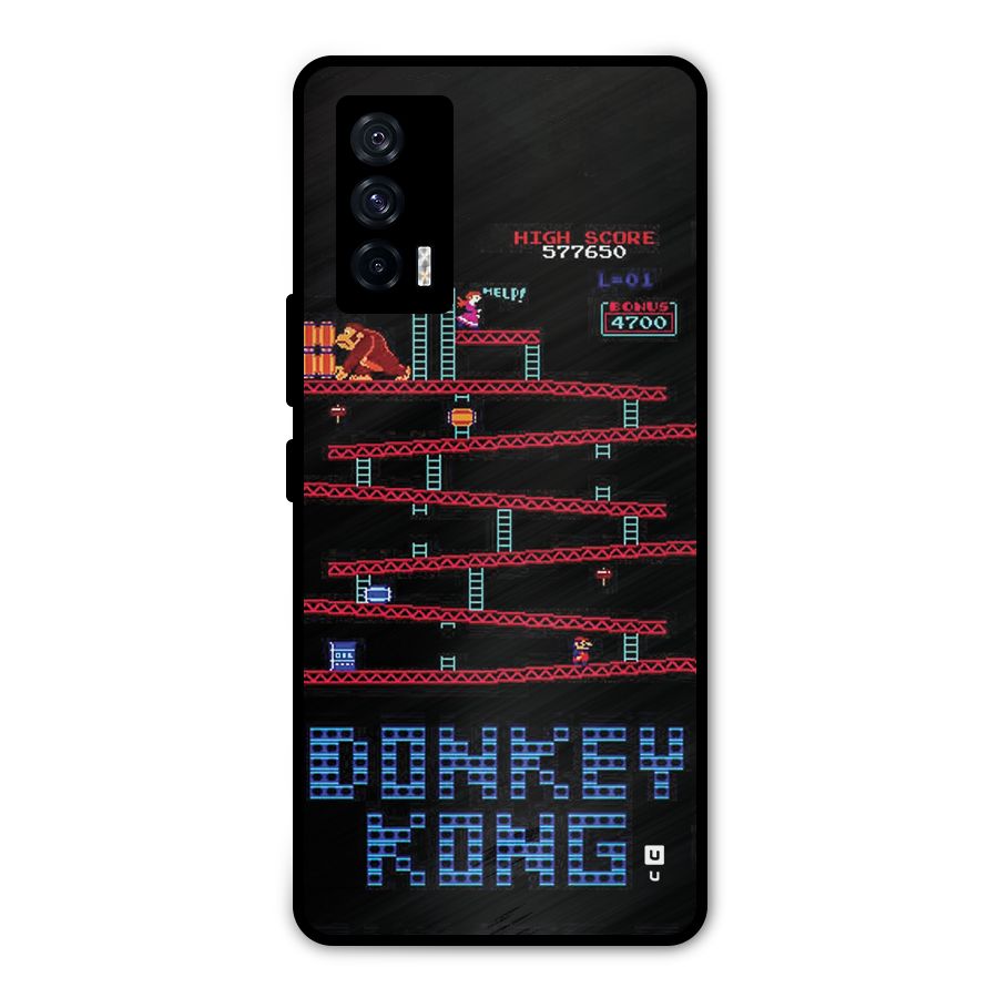 Classic Gorilla Game Metal Back Case for iQOO 7 5G