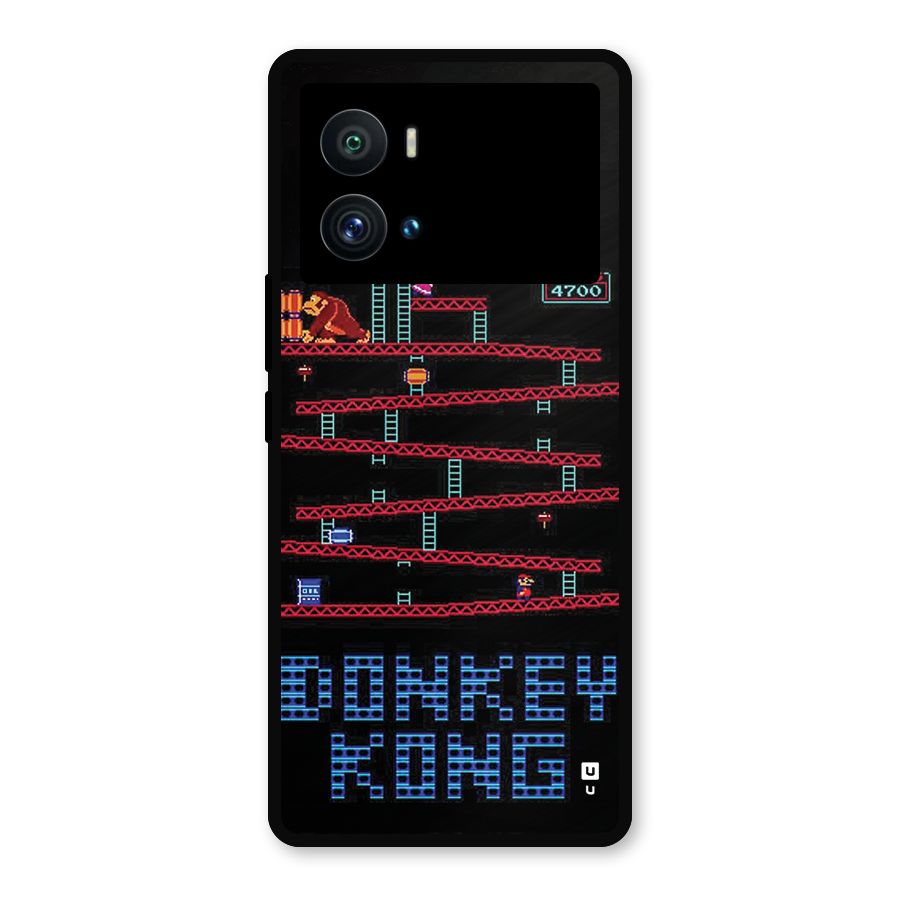 Classic Gorilla Game Metal Back Case for iQOO 9 Pro