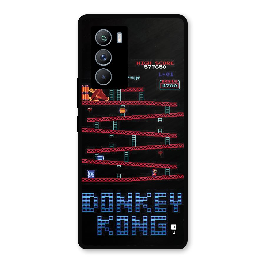 Classic Gorilla Game Metal Back Case for iQOO 9 SE