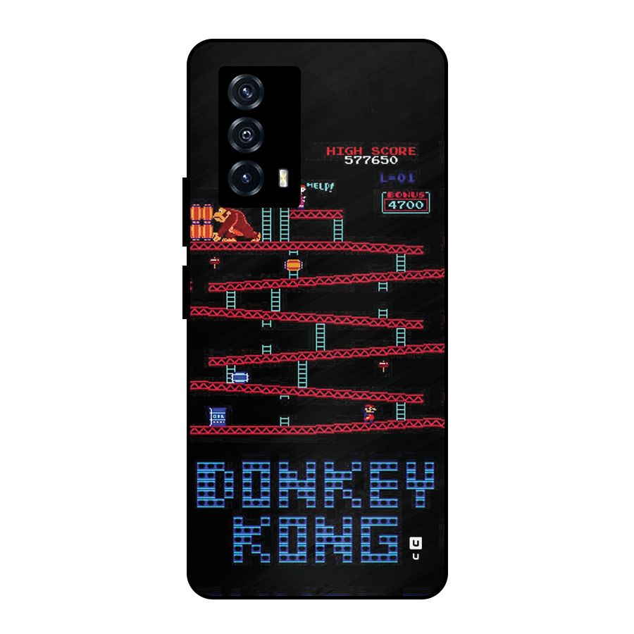 Classic Gorilla Game Metal Back Case for iQOO Z5