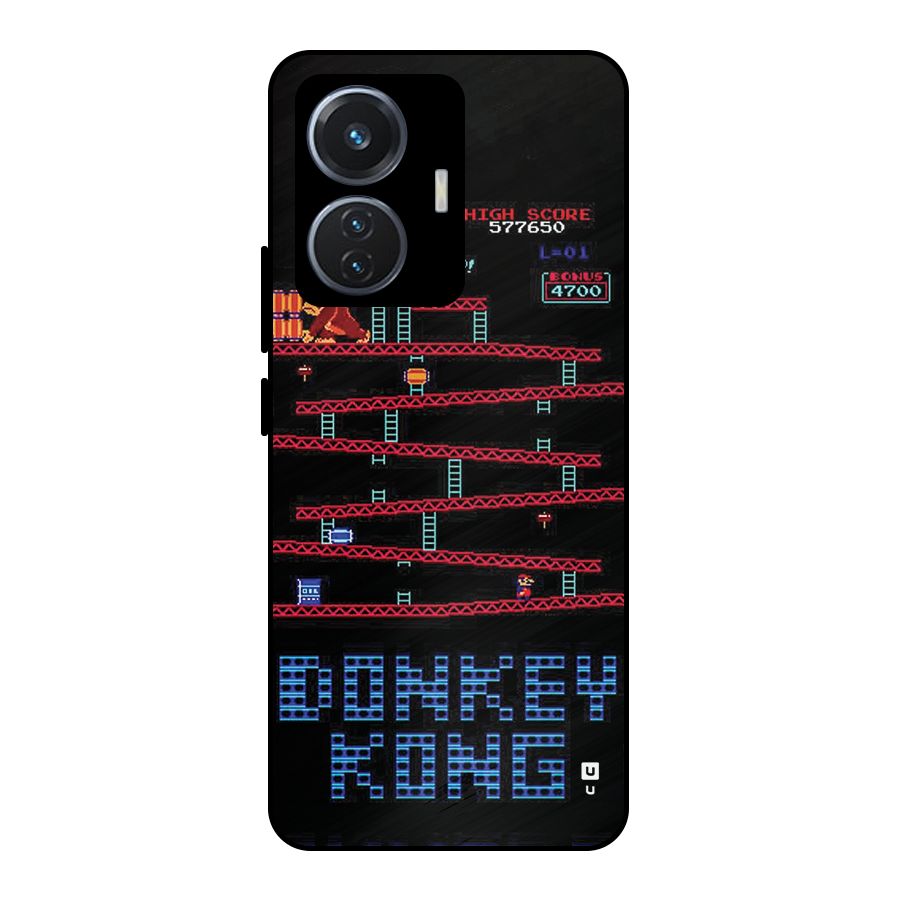 Classic Gorilla Game Metal Back Case for iQOO Z6 44W