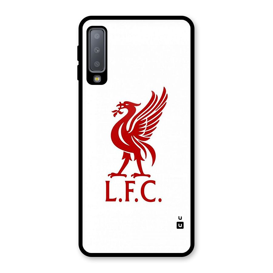 Classic LiverPool Glass Back Case for Galaxy A7 (2018)