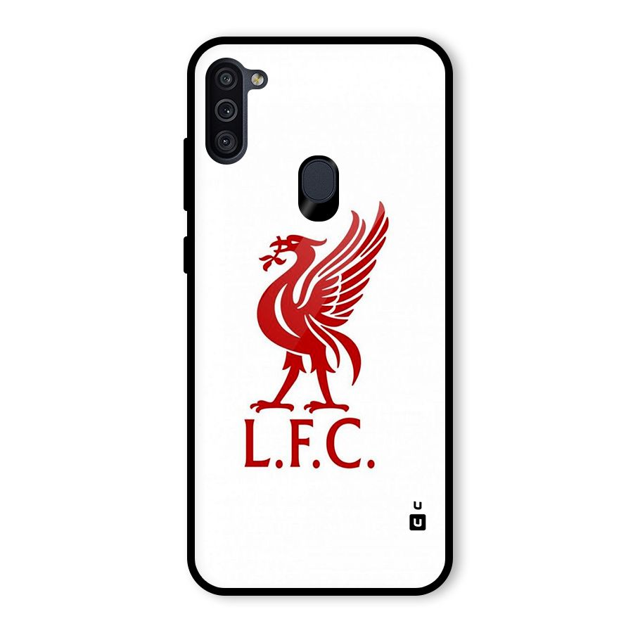 Classic LiverPool Glass Back Case for Galaxy M11