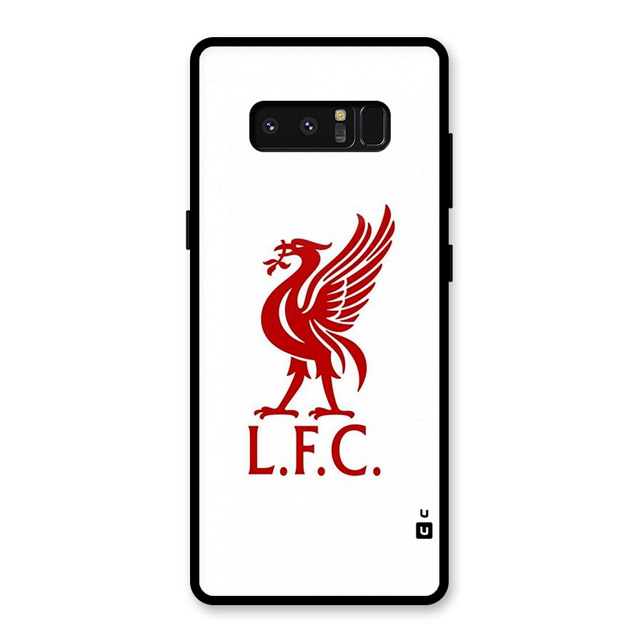 Classic LiverPool Glass Back Case for Galaxy Note 8