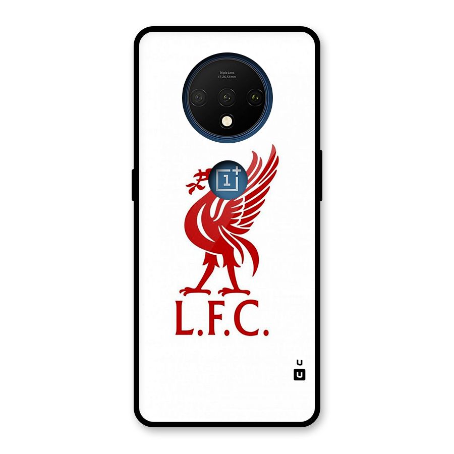 Classic LiverPool Glass Back Case for OnePlus 7T