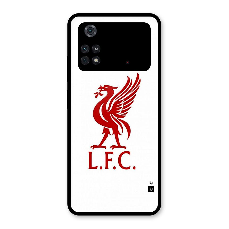 Classic LiverPool Glass Back Case for Poco M4 Pro 4G