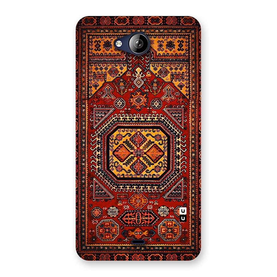 Classic Luxury Carpet Pattern Back Case for Canvas Play Q355