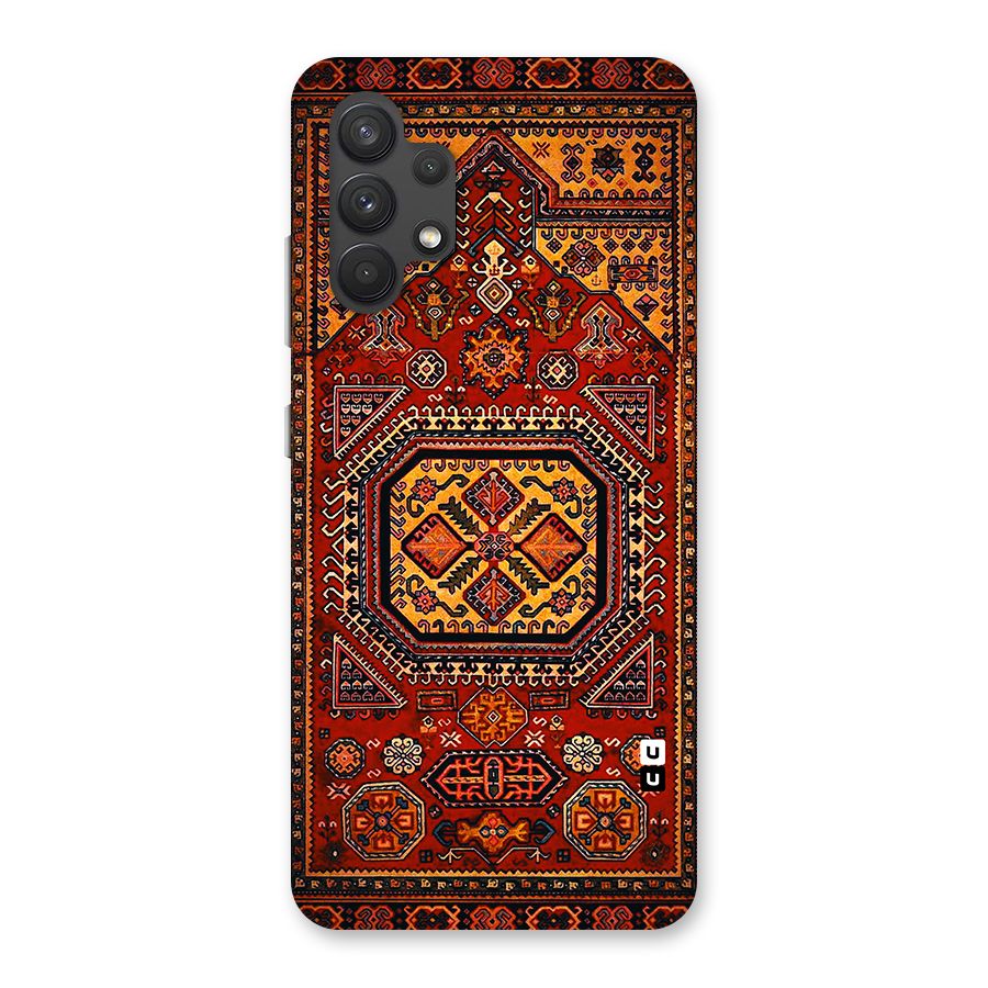 Classic Luxury Carpet Pattern Back Case for Galaxy A32