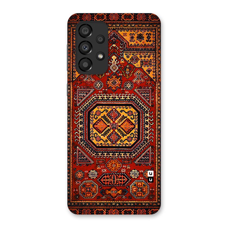 Classic Luxury Carpet Pattern Back Case for Galaxy A33 5G