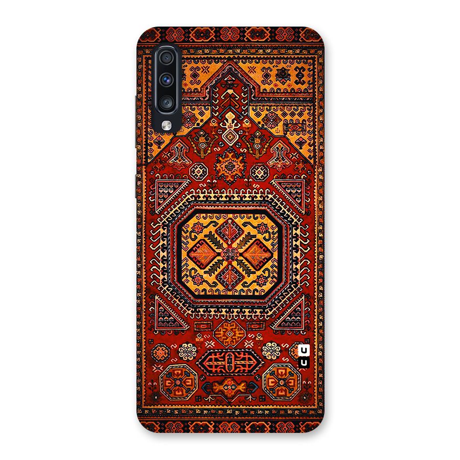 Classic Luxury Carpet Pattern Back Case for Galaxy A70