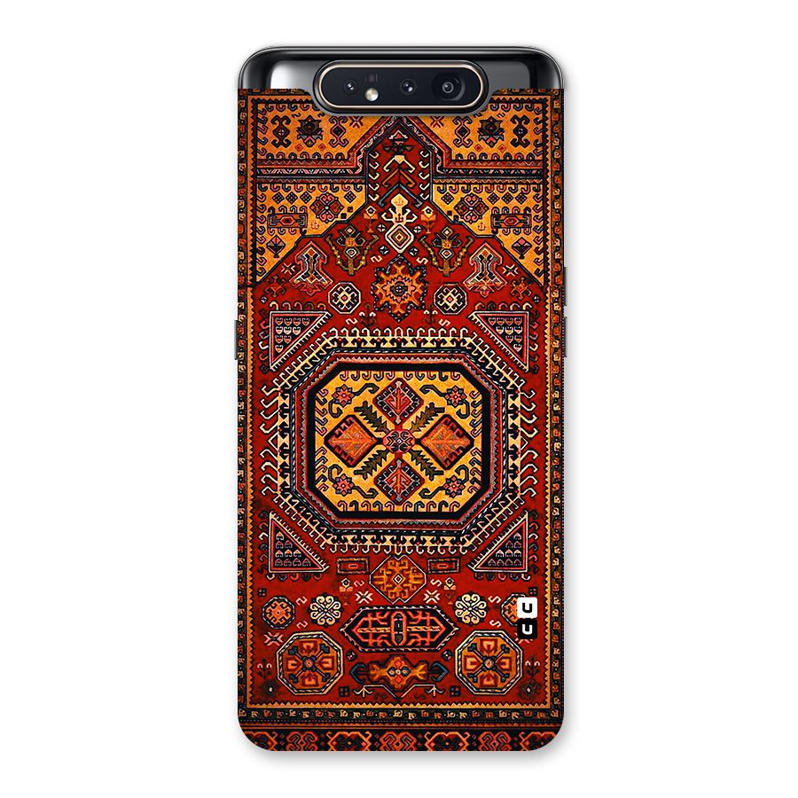 Classic Luxury Carpet Pattern Back Case for Galaxy A80
