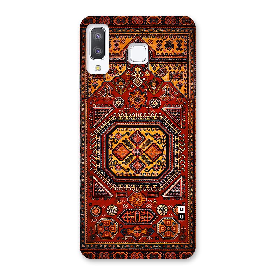 Classic Luxury Carpet Pattern Back Case for Galaxy A8 Star