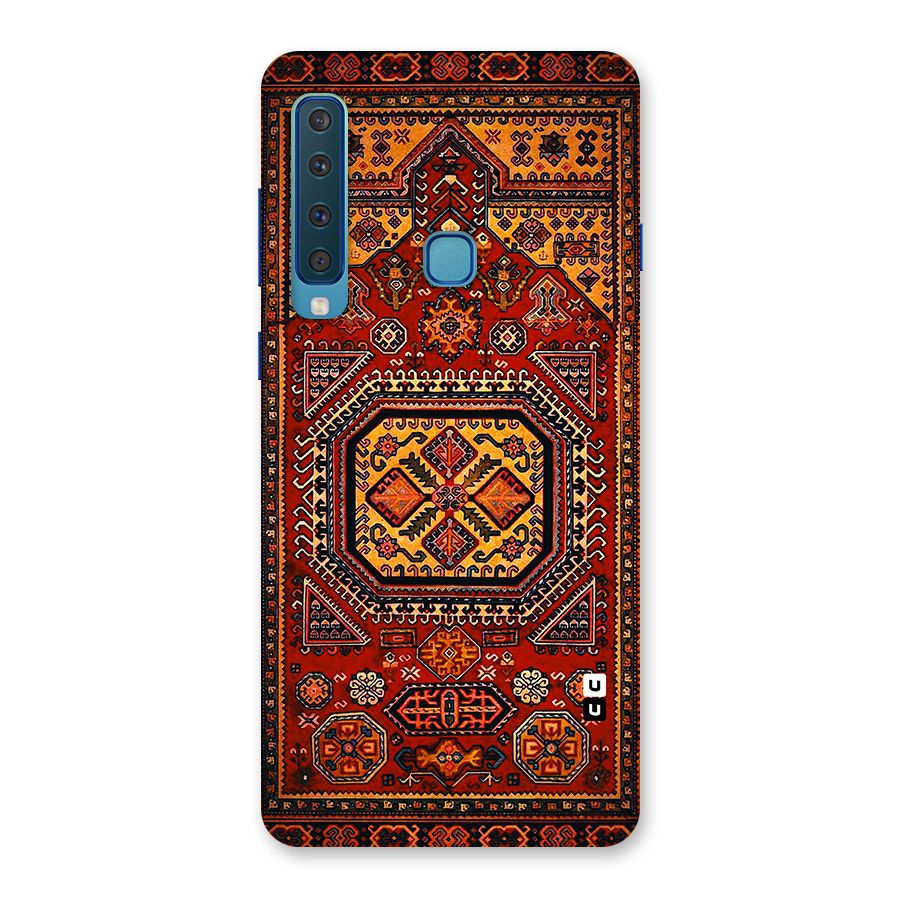Classic Luxury Carpet Pattern Back Case for Galaxy A9 (2018)