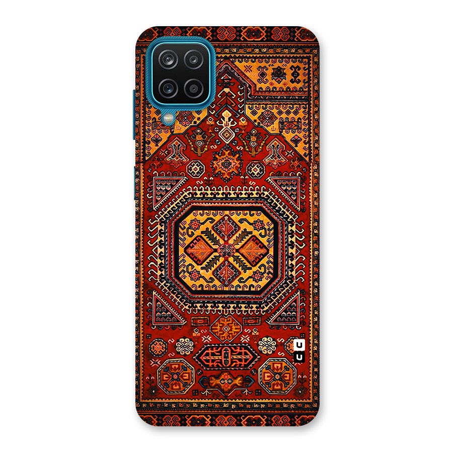 Classic Luxury Carpet Pattern Back Case for Galaxy F12