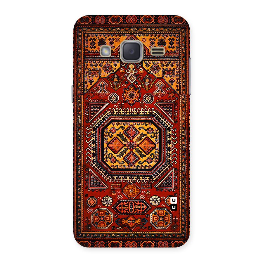 Classic Luxury Carpet Pattern Back Case for Galaxy J2