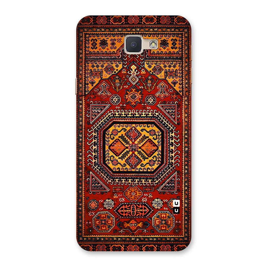 Classic Luxury Carpet Pattern Back Case for Galaxy J5 Prime