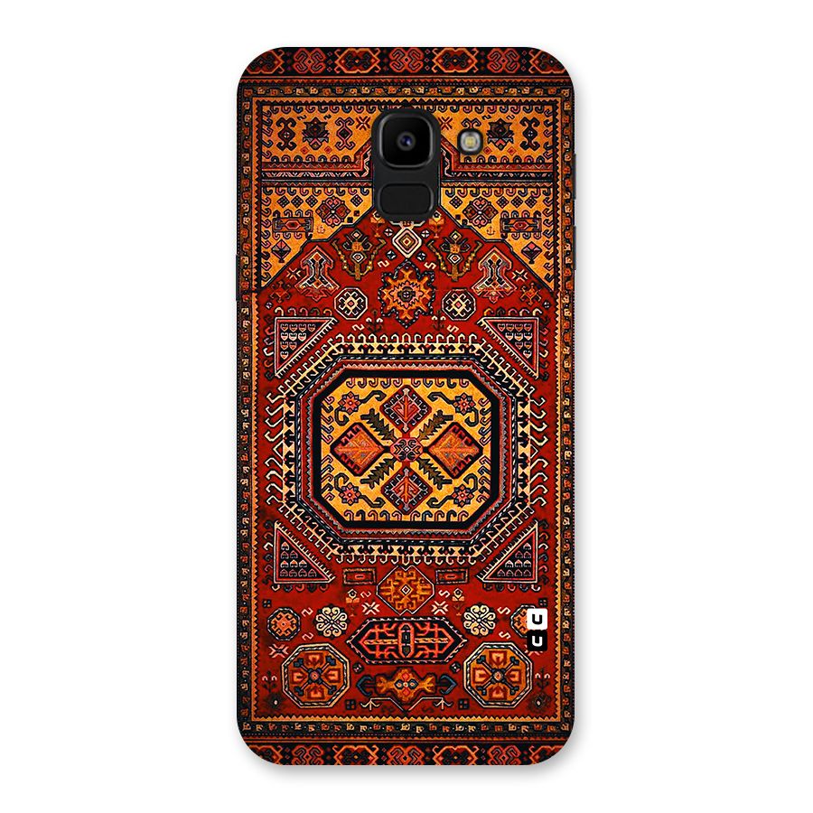 Classic Luxury Carpet Pattern Back Case for Galaxy J6