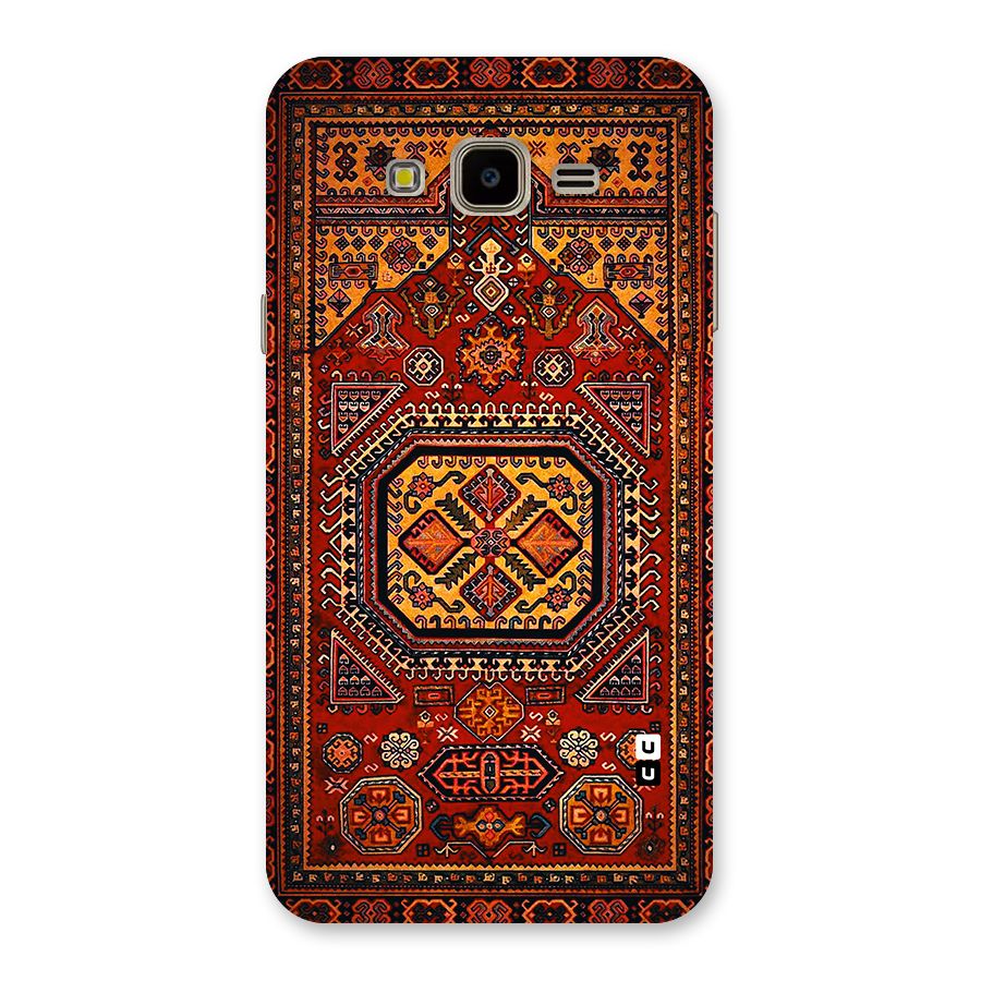 Classic Luxury Carpet Pattern Back Case for Galaxy J7 Nxt