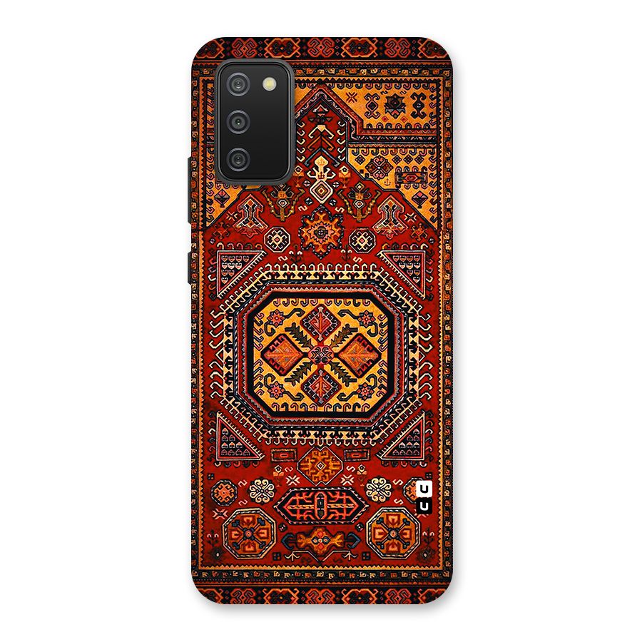 Classic Luxury Carpet Pattern Back Case for Galaxy M02s