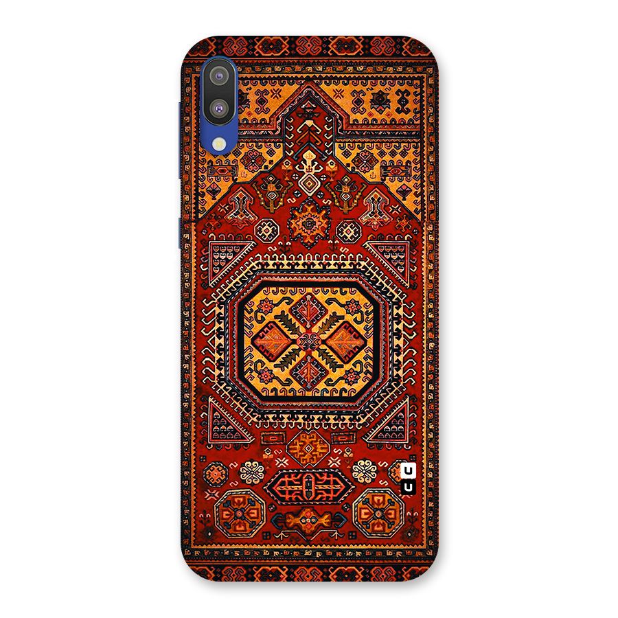 Classic Luxury Carpet Pattern Back Case for Galaxy M10