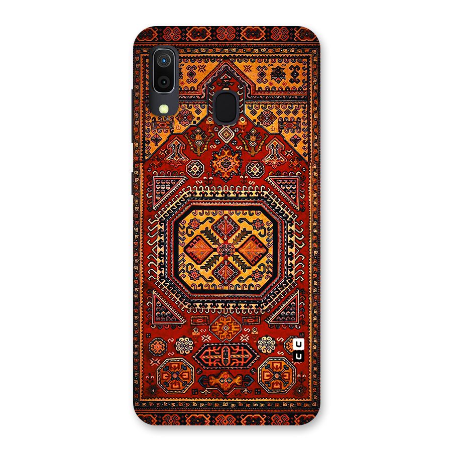 Classic Luxury Carpet Pattern Back Case for Galaxy M10s