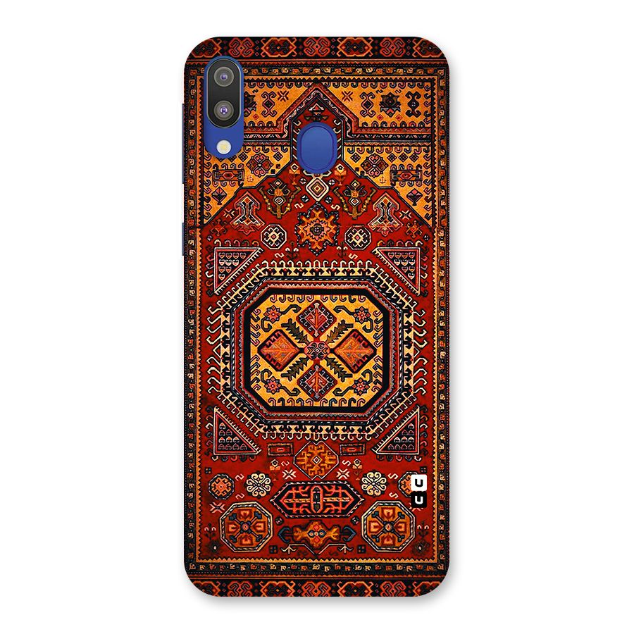 Classic Luxury Carpet Pattern Back Case for Galaxy M20