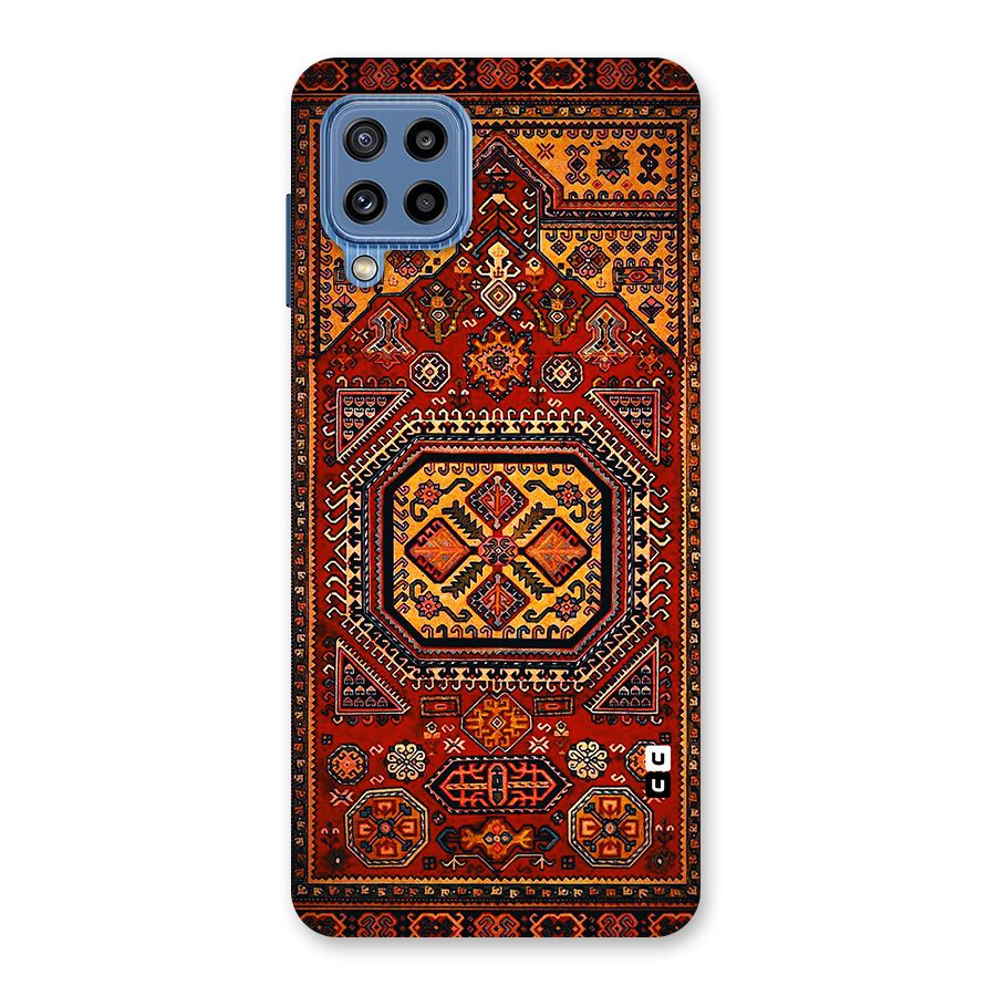 Classic Luxury Carpet Pattern Back Case for Galaxy M32