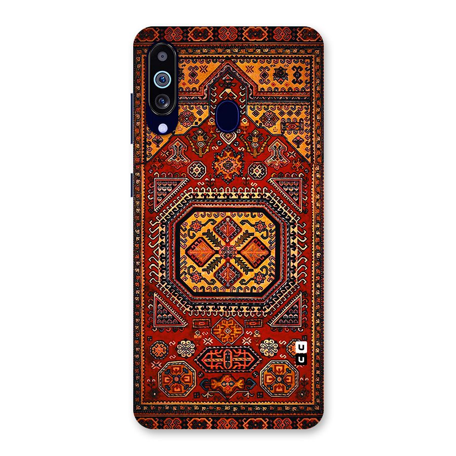 Classic Luxury Carpet Pattern Back Case for Galaxy M40