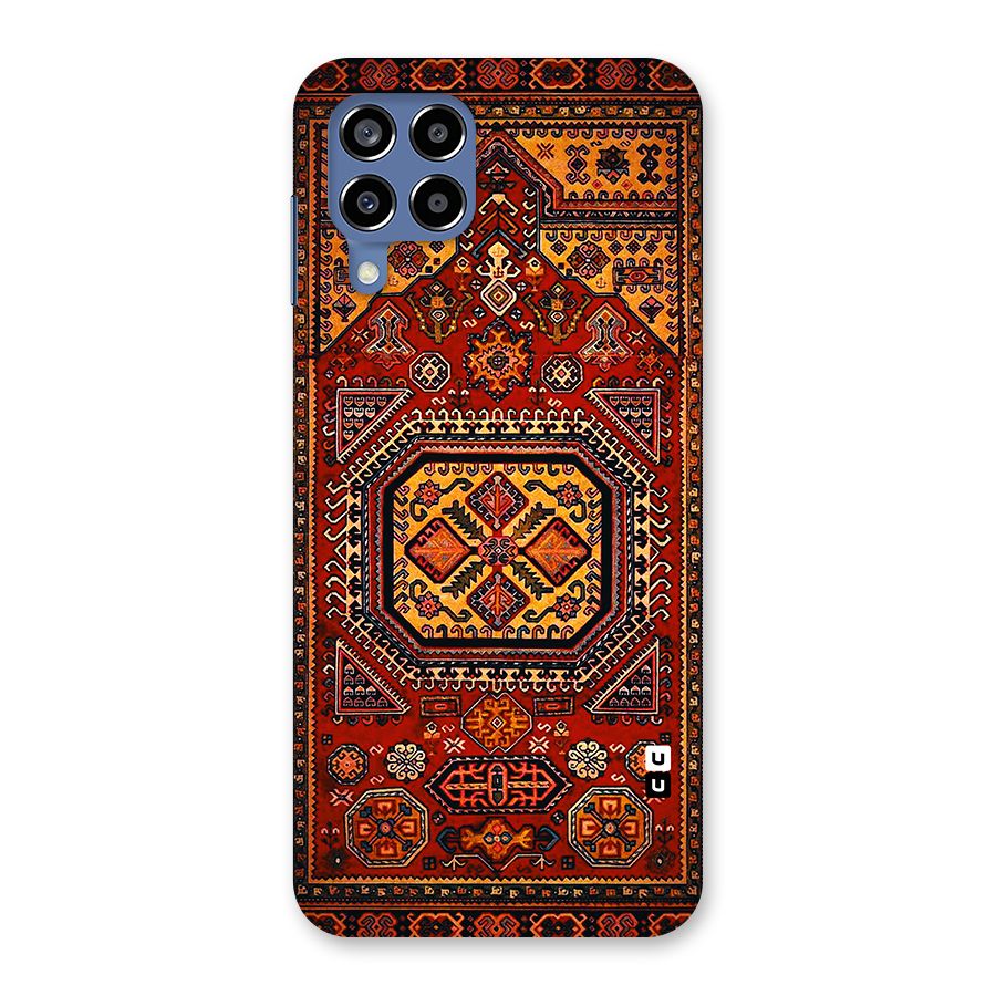 Classic Luxury Carpet Pattern Back Case for Galaxy M53 5G
