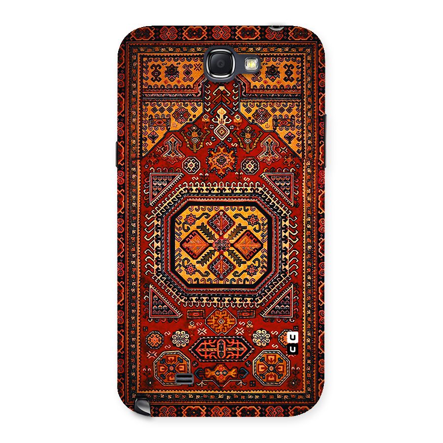 Classic Luxury Carpet Pattern Back Case for Galaxy Note 2