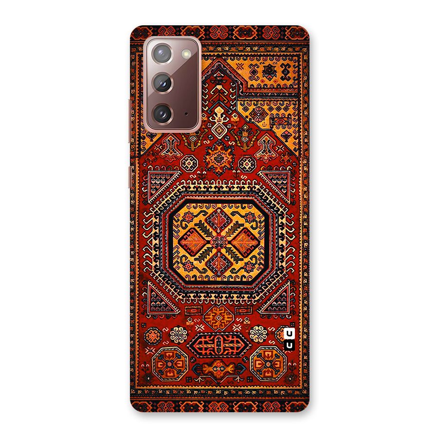 Classic Luxury Carpet Pattern Back Case for Galaxy Note 20