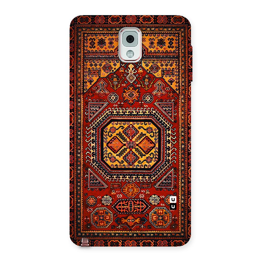 Classic Luxury Carpet Pattern Back Case for Galaxy Note 3