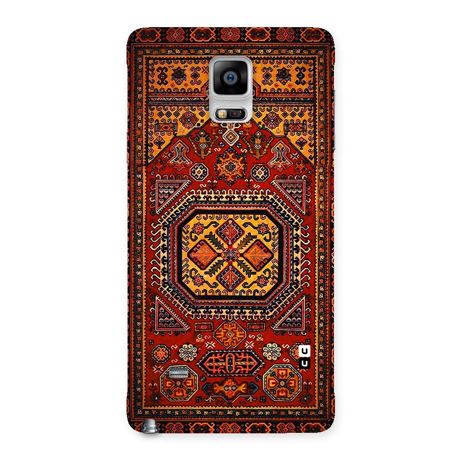 Classic Luxury Carpet Pattern Back Case for Galaxy Note 4