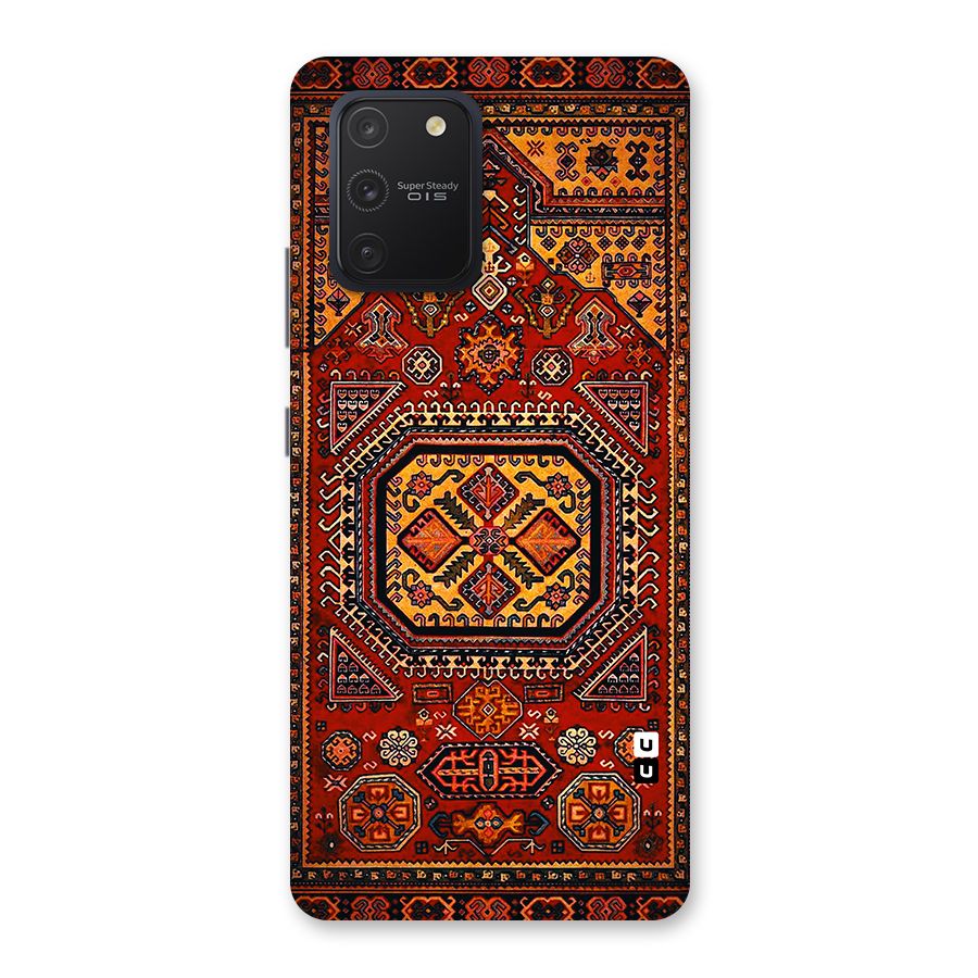 Classic Luxury Carpet Pattern Back Case for Galaxy S10 Lite