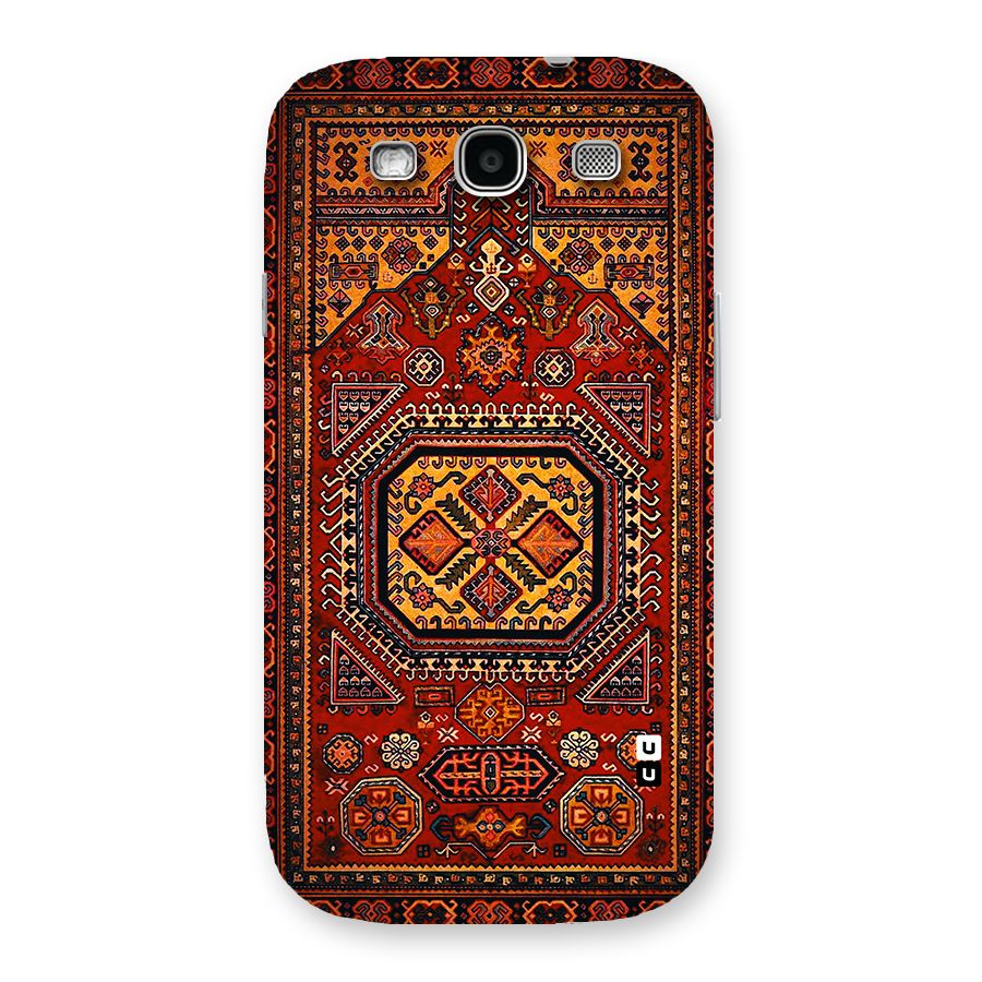 Classic Luxury Carpet Pattern Back Case for Galaxy S3